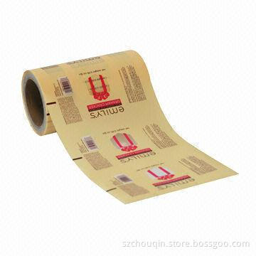 Plastic Roll Film for Gifts with Color Printing